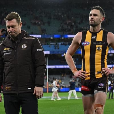 More pain for premiership star as Hawks relish big test