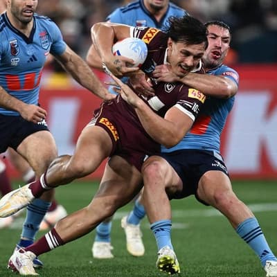 'Dad wanted me to do this': Tino fires for Maroons
