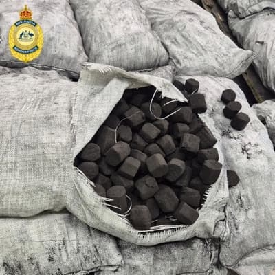 Three charged after meth hidden in charcoal bags bust