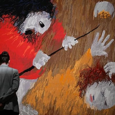 After 50 years, Arthur Boyd tapestries go on display