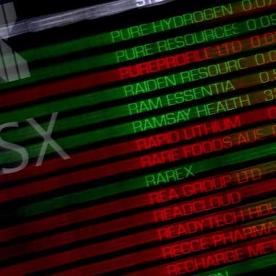 Aussie shares scrape positive week despite mining rout
