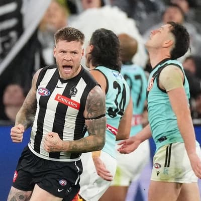 Daicos, De Goey fire for Pies, Port slammed by injury