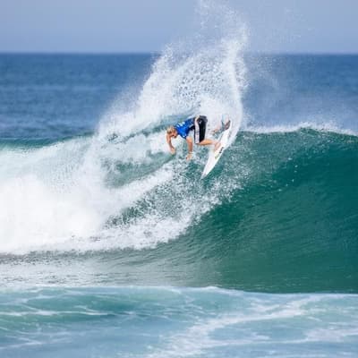 Two surfers left standing after Aussie wipe-out in Rio