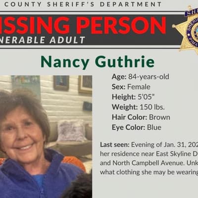 A ransom note about Nancy Guthrie says she died