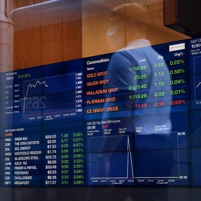 Aussie shares fall as US dollar surges, oil retreats