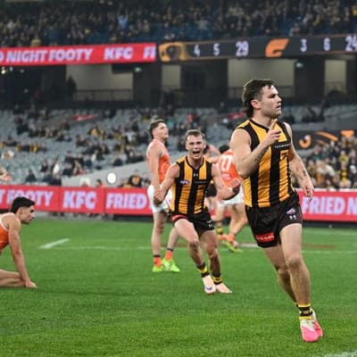Hawks star, two Giants hurt in night of carnage at MCG