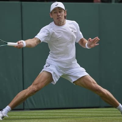 De Minaur driven by hitting new landmark at Wimbledon