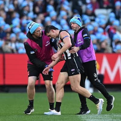 'Touch and go': Collingwood backman closes on return