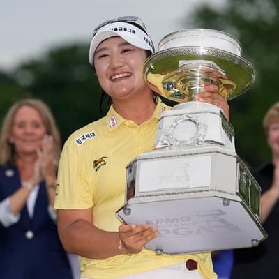 Korean Ryu completes epic PGA Championship comeback
