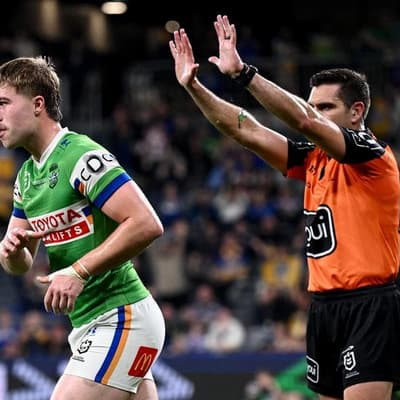 'Easy to point': Raider rubbishes halfback's critics