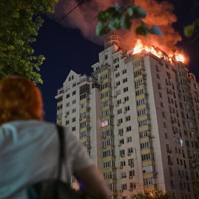'Night of horror': Russia bombards Kyiv in major strike
