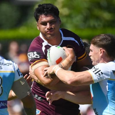 Giant Broncos prop released to chase NFL dream