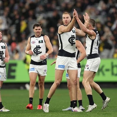 Blues hold off plucky Richmond for seventh straight win