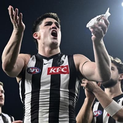 Magpie and Suns stalwarts fined for umpire contact