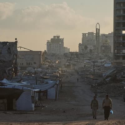 Israeli strike kills two people in Gaza City: medics