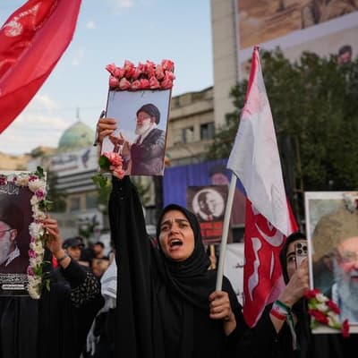 Iran begins procession for supreme leader's funeral