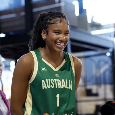 From floor wiper to Opals: Teen star readies for debut
