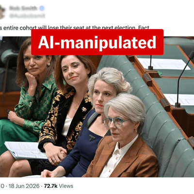 Photo of Labor ministers wearing high-end fashion is an AI counterfeit