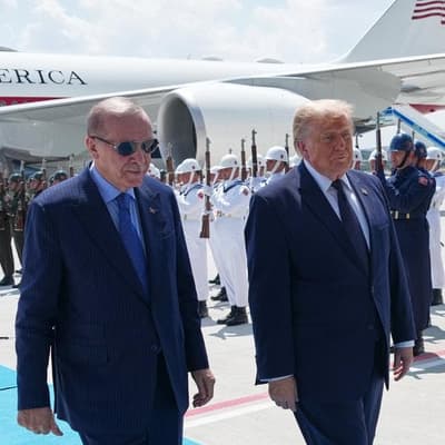 NATO unveils big arms deals as Trump arrives in Ankara