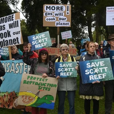 Woodside's lawsuit on protesters set for court hearing