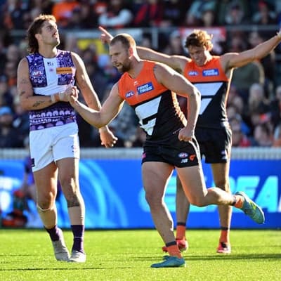 Giants veteran winding back clock in AFL finals hunt