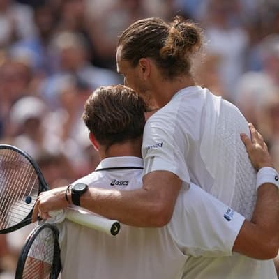Lleyton's lad plays part in Wimbledon 'Fery-tale'