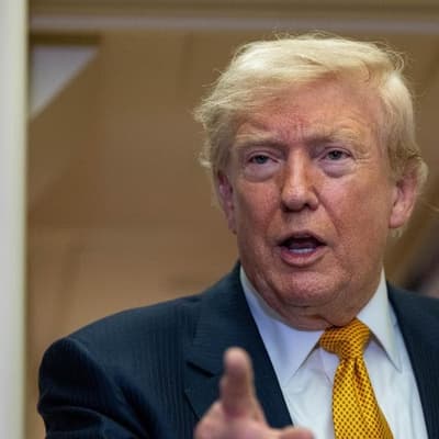 Trump claims 1000 missiles aimed at Iran, if he's hurt