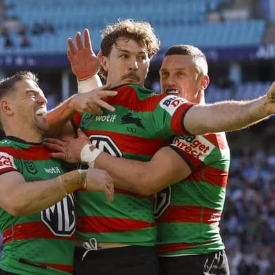 Party time as Souths stun Knights on Arrow's birthday