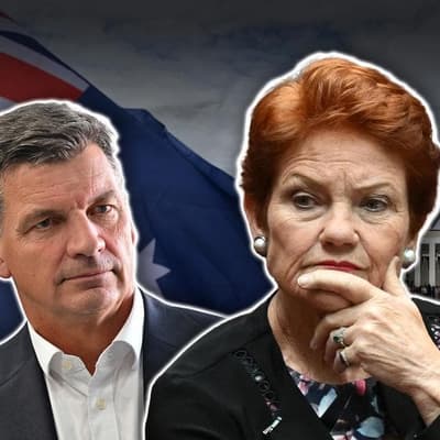 Liberal leader has 'heavy heart' criticising One Nation