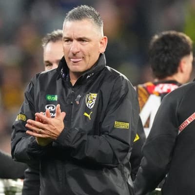 Coach Yze wants rebuilding Richmond to shape AFL finals