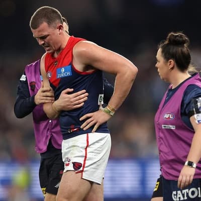 Turner sent to hospital, souring Demons' win over Roos
