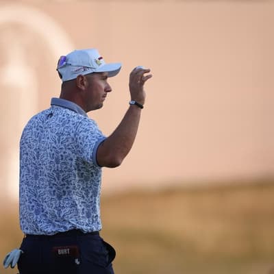 Aussie saved by wonder shot as Burns takes Open command