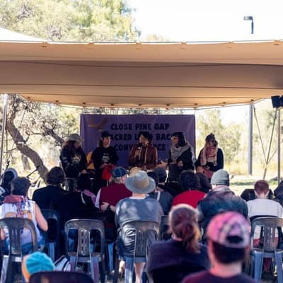 Traditional owners call for Pine Gap spy base shutdown