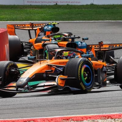Piastri survives early knock for Belgian GP fifth spot