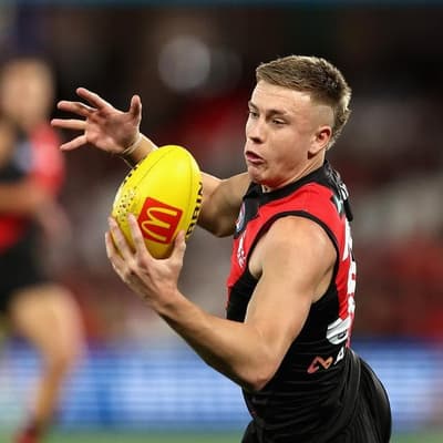 Star Essendon forward in the clear after heart scare