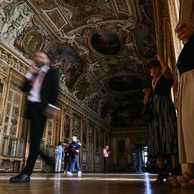 Louvre reopens gallery after heist but no jewels to see