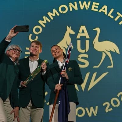 'Soak this in': Kennedy, Hodge lead Australia at Games