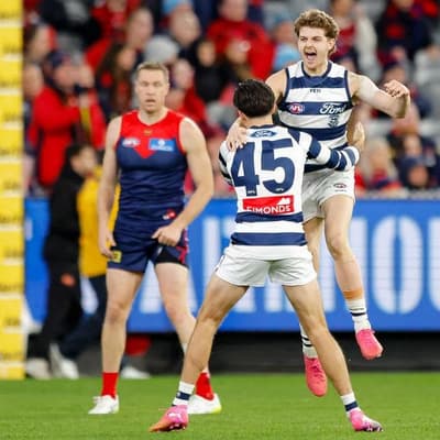 Rejuvenated Geelong end Demons' MCG hot streak