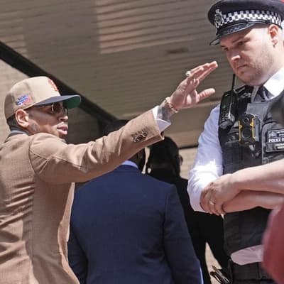US singer Chris Brown pleads guilty to affray