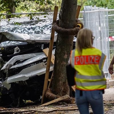 German leader condemns 'heinous' pride festival attack
