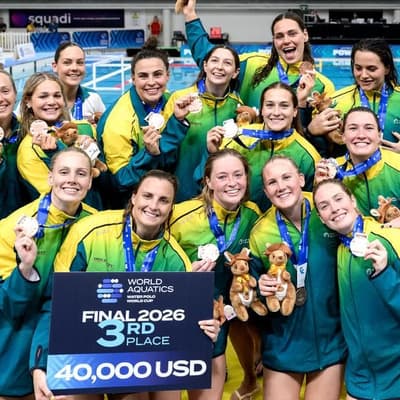 Aussie women snare bronze at water polo World Cup