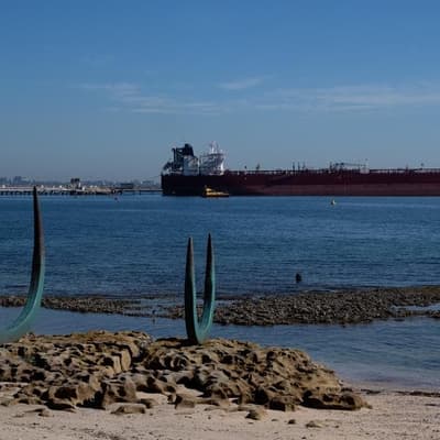 Oil slips, shares surge as Persian Gulf conflict pauses