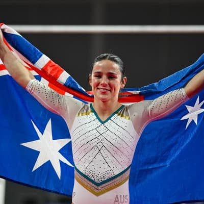 'Don't be poo': Aussie gymnast quells doubts with gold