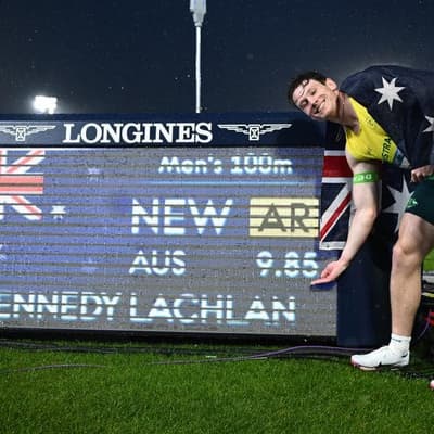 Records fall, young guns' medals launch golden 100m era