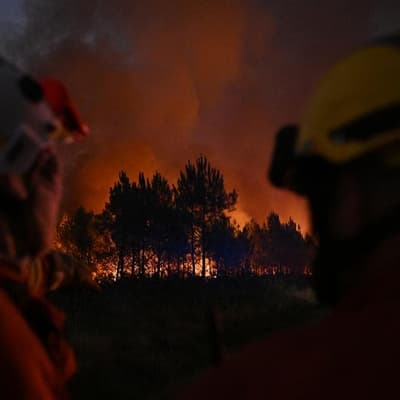Heatwave threatens to reignite France’s mega-fire
