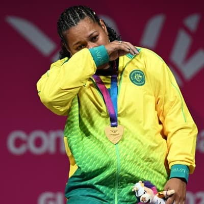 'Mission accomplished': tears flow as Aussie wins gold