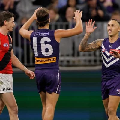 Dazed and confused: Fremantle's dynamic duo wreak havoc