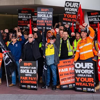 Call for 'give and take' as BHP staff dispute flares up