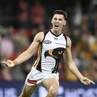 Young gun thriving as Hawks fly on and off the field