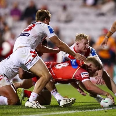 Dragons coach praises rookie ref on big call in loss
